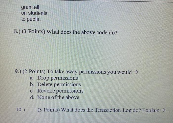 Solved CIST 1220 SQL Assign 13 45 Points Chegg