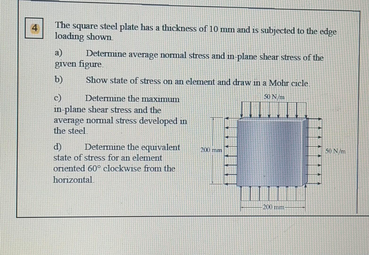 the-square-steel-plate-has-a-thickness-of-10-mm-and-chegg