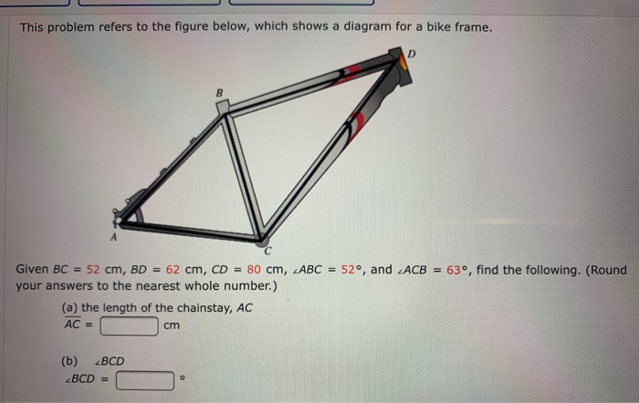 52 bike frame