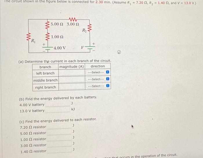 Solved The circuit shown in the figure below is connected | Chegg.com