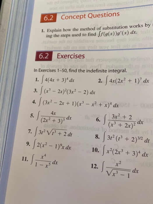 Solved 6 2 Concept Questions Concept 1 Explain How The M Chegg Com