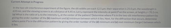 two slit experiment interference pattern