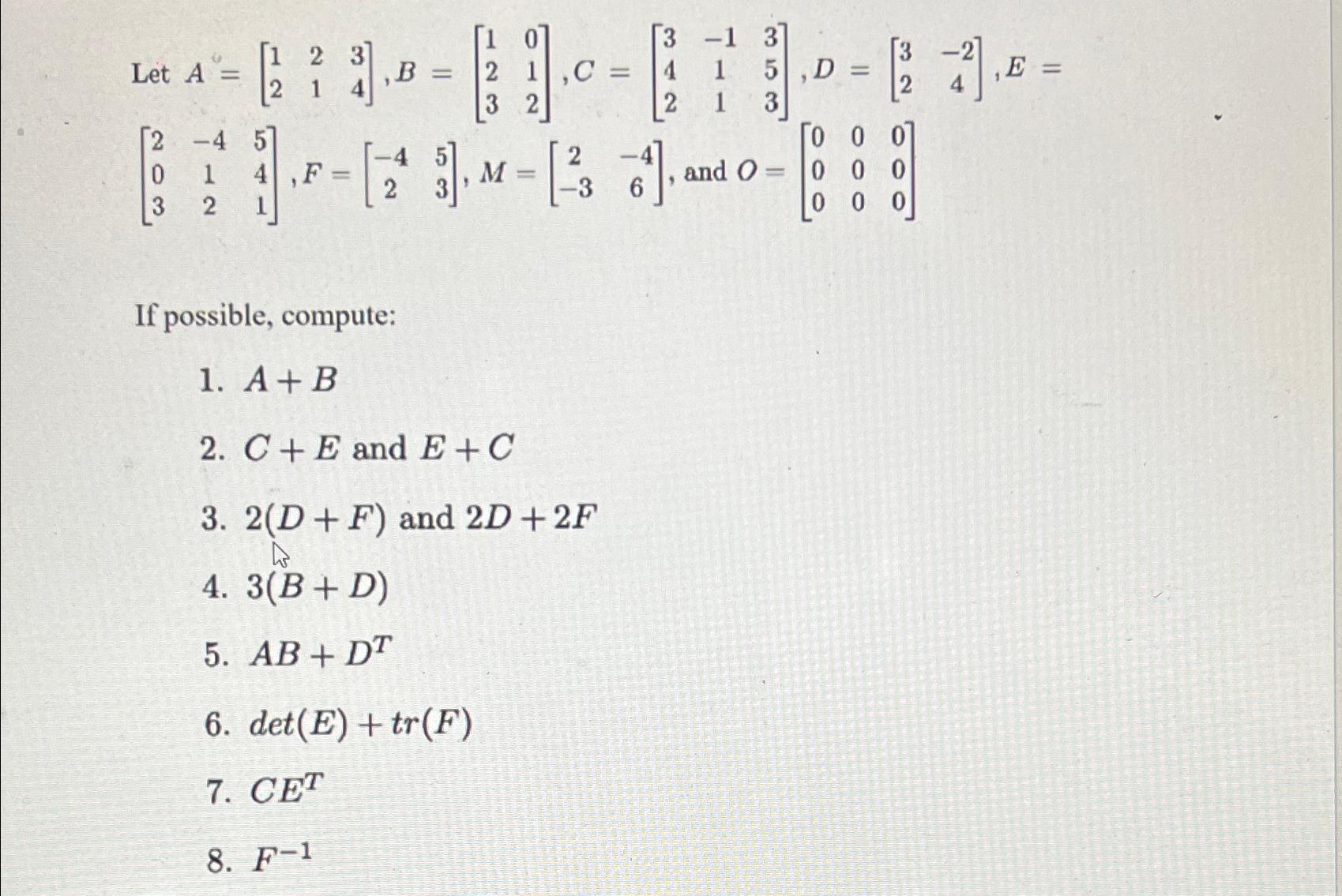 Solved Let | Chegg.com