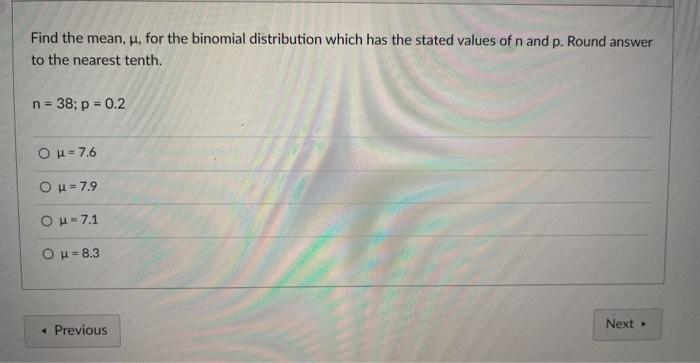 solved-find-the-standard-deviation-for-the-binomial-chegg