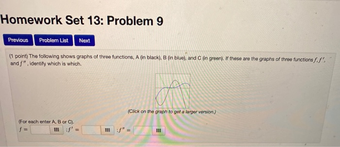 Solved Homework Set 13: Problem 9 Previous Problem List Next | Chegg.com
