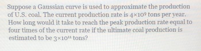 Solved Suppose A Gaussian Curve Is Used To Approximate The | Chegg.com