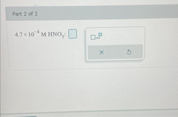 Solved Calculate The PH Of Each Of The Following Solutions. | Chegg.com