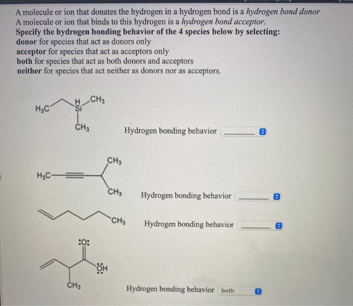 Solved A molecule or ion that donates the hydrogen in a | Chegg.com