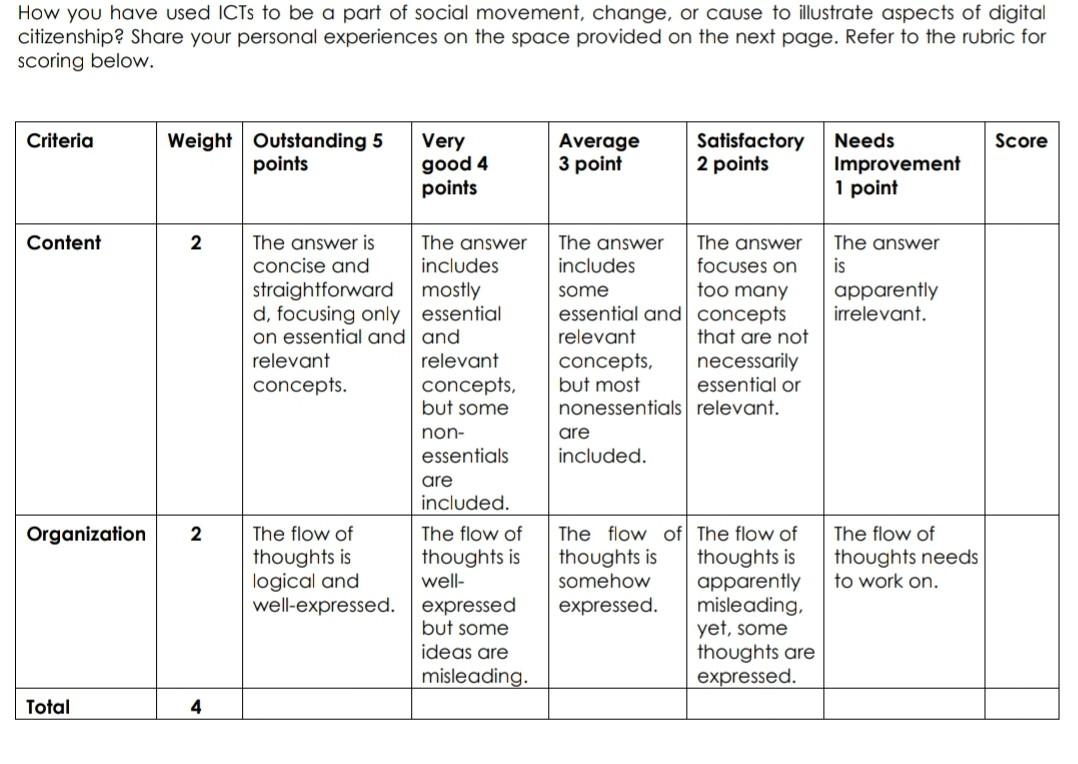 Solved LESSON : COLLABORATIVE ICT DEVELOPMENT How you have | Chegg.com