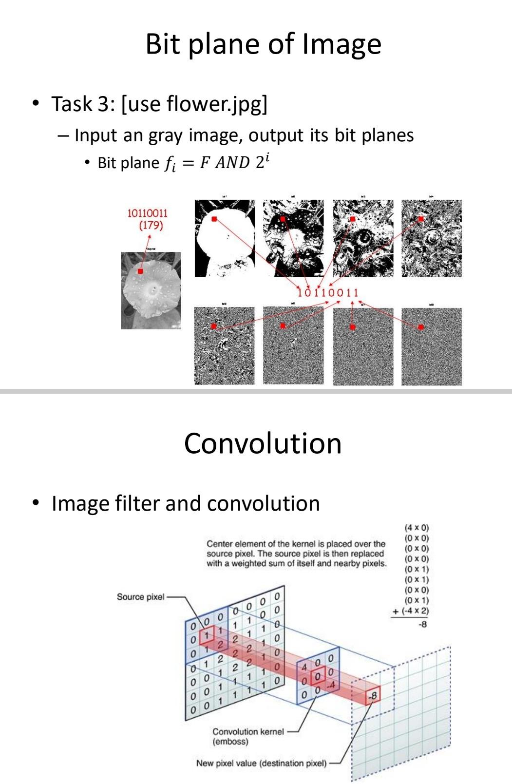 Solved Experiment Report of Vision Computing Experiment | Chegg.com
