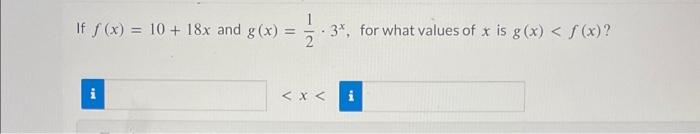Solved Find a formula for f(x), an exponential function such | Chegg.com