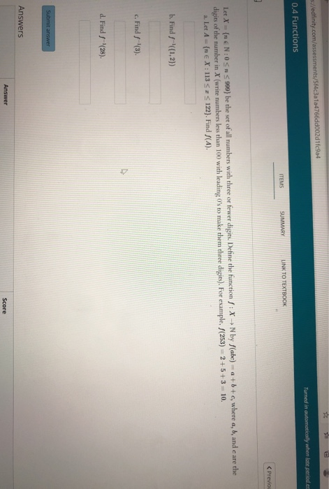 Solved s://edfinity.com/assessments/5f4c3a104766dd002d1fc9a4 | Chegg.com