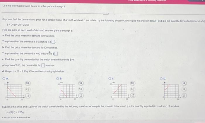 Solved Use the informasion listed below to solve parts a | Chegg.com