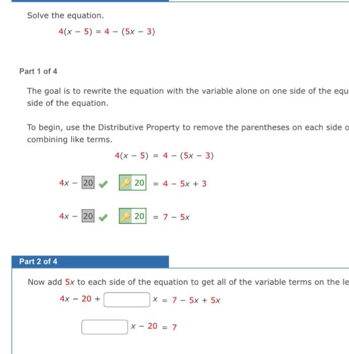 Equation Calculator visual data 4