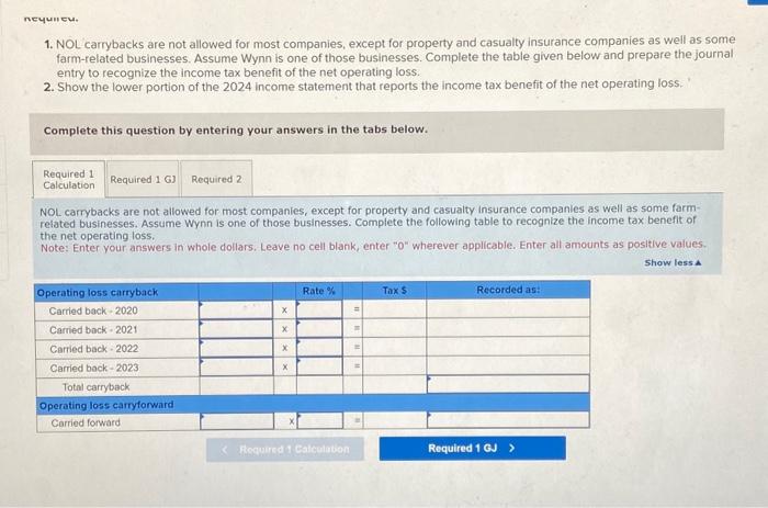 Solved Prepare the journal entry to recognize the income tax | Chegg.com