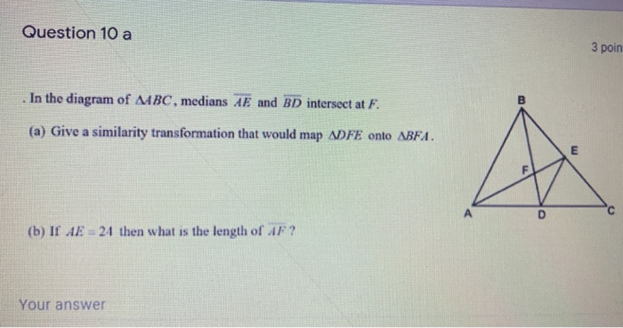 Solved Question 10 A 3 Poin In The Diagram Of Mbc Medi Chegg Com