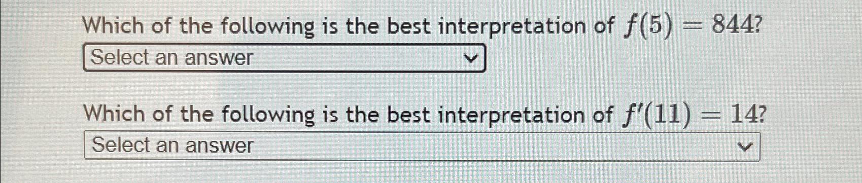 which of the following is the best interpretation of the number 3.39