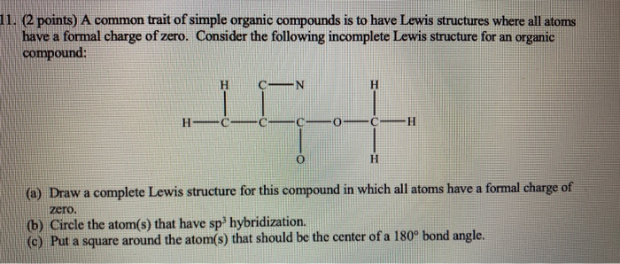 How to Draw Lewis Structures for Simple Organic Compounds