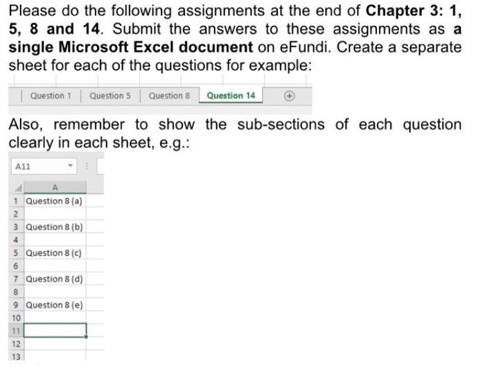 Solved Read the following questions carefully and use the | Chegg.com