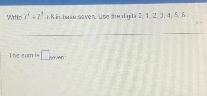 which base 8 numbering system employs digits from 0 to 7