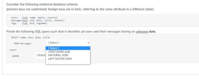 Solved Consider the following relational database schema | Chegg.com