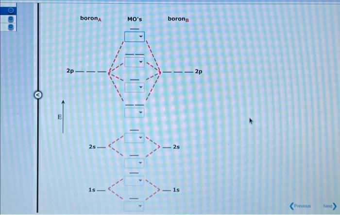 Solved Fill in the Molecular Orbital Energy Diagram for the | Chegg.com