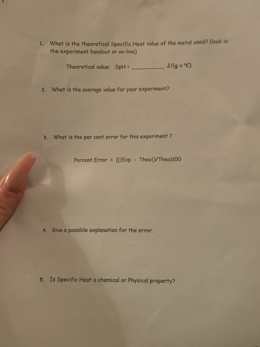 solved-1-what-is-the-theoretical-specific-heat-value-of-the-chegg