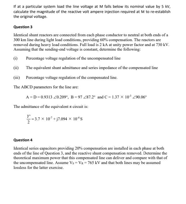 Solved 7. POWER FLOW FAULT ANALYSIS: Flexible AC | Chegg.com