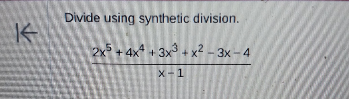 x 3 6x 2 9 x 4 synthetic division