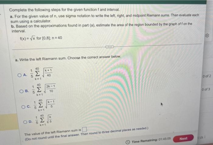 Solved Complete the following steps for the given function f | Chegg.com