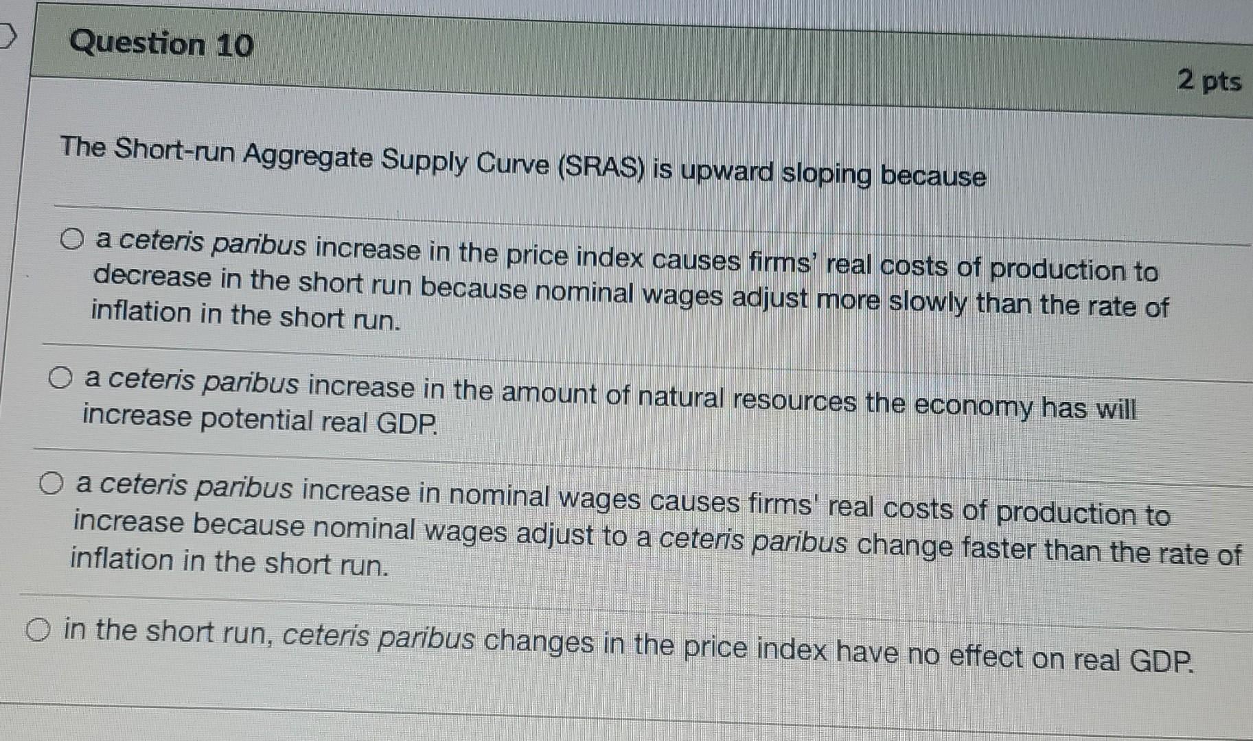 Solved One reason that the American Aggregate Demand Curve | Chegg.com