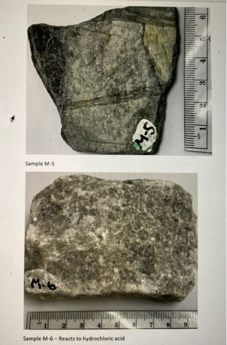 Solved Metamorphic Rock Identification Chart Is the rock | Chegg.com