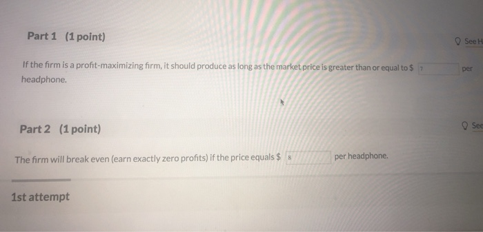 Solved See page 42 in (2 points) of a firm that produces | Chegg.com