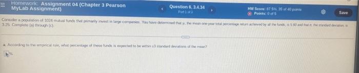 Homework Assignment 04 (Chapter 3 Pearson Question | Chegg.com