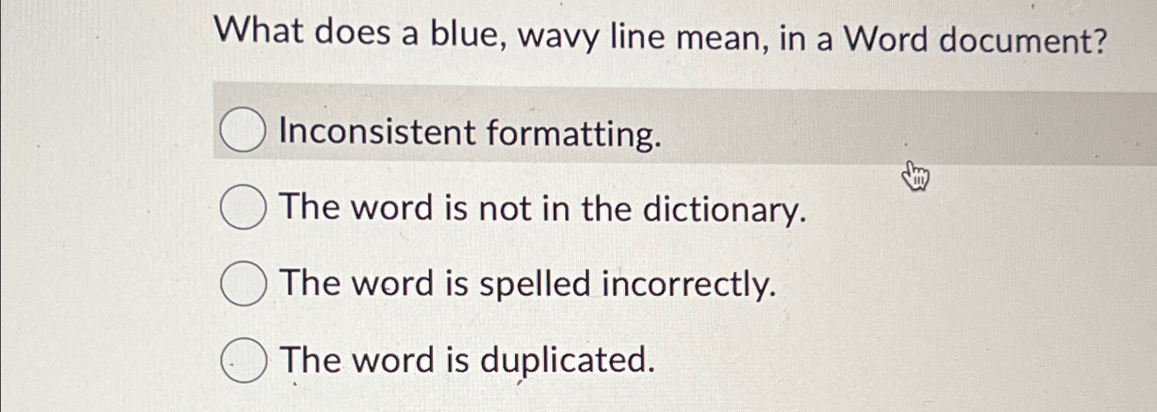 solved-what-does-a-blue-wavy-line-mean-in-a-word-chegg