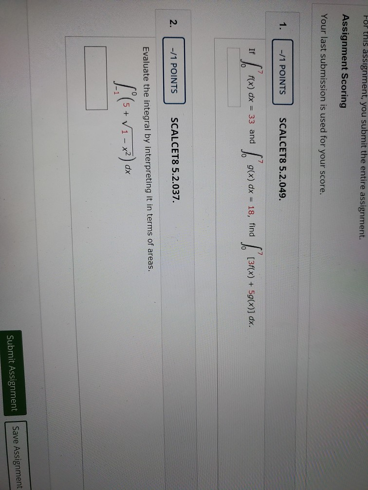 Solved For this assignment, you submit the entire | Chegg.com