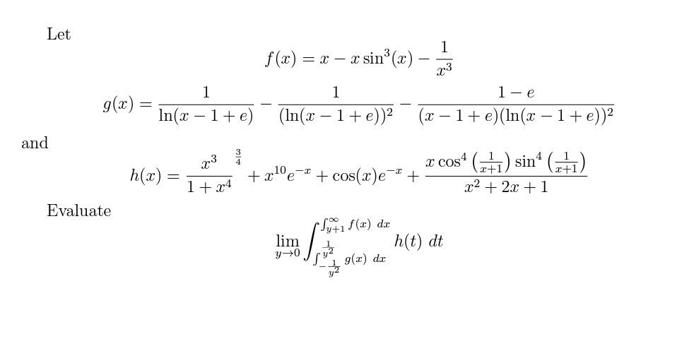 Solved Evaluate the Integral??? what is the missing? | Chegg.com