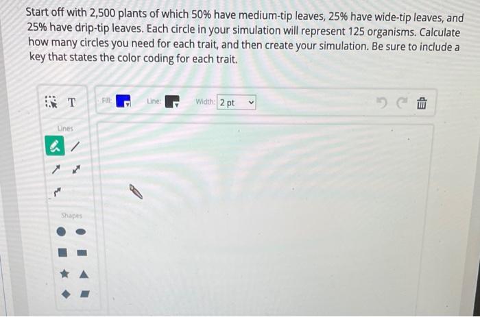 Question You will build a simulation of a population | Chegg.com