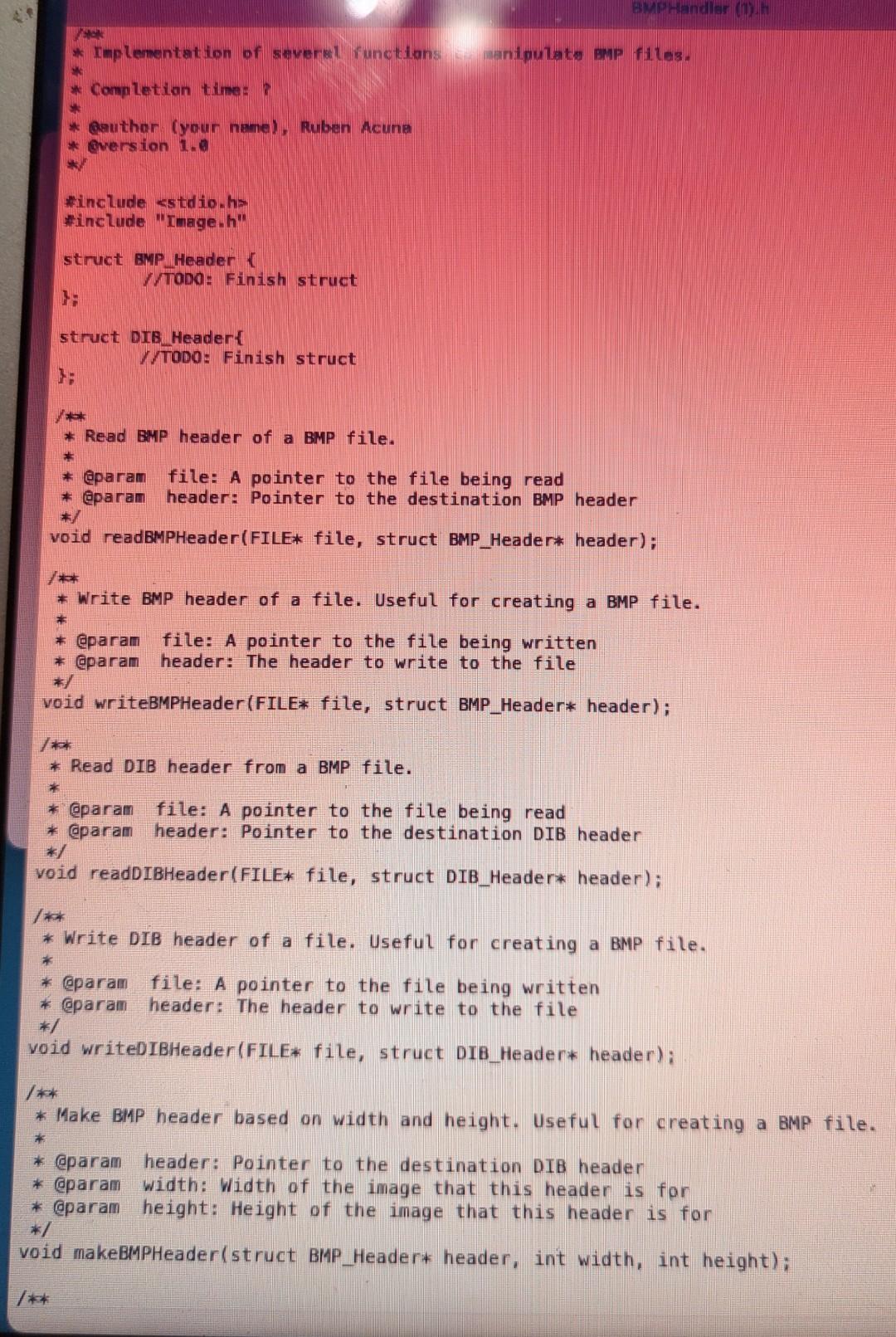 Summary In This Homework You Will Be Implementing A Chegg
