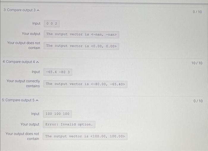 Solved i dont know why i got zero on those 2. can you fix it | Chegg.com
