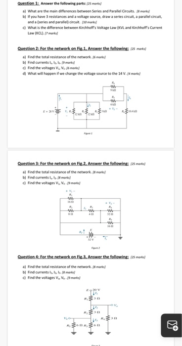 What Are The Parts Of Parallel Circuits - Circuit Diagram