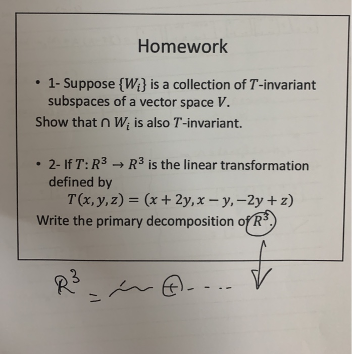 Solved Homework 1 Suppose Wi Is A Collection Of T In Chegg Com