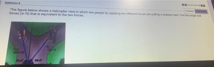 Solved Questions The figure below shows a helicopter view in | Chegg.com