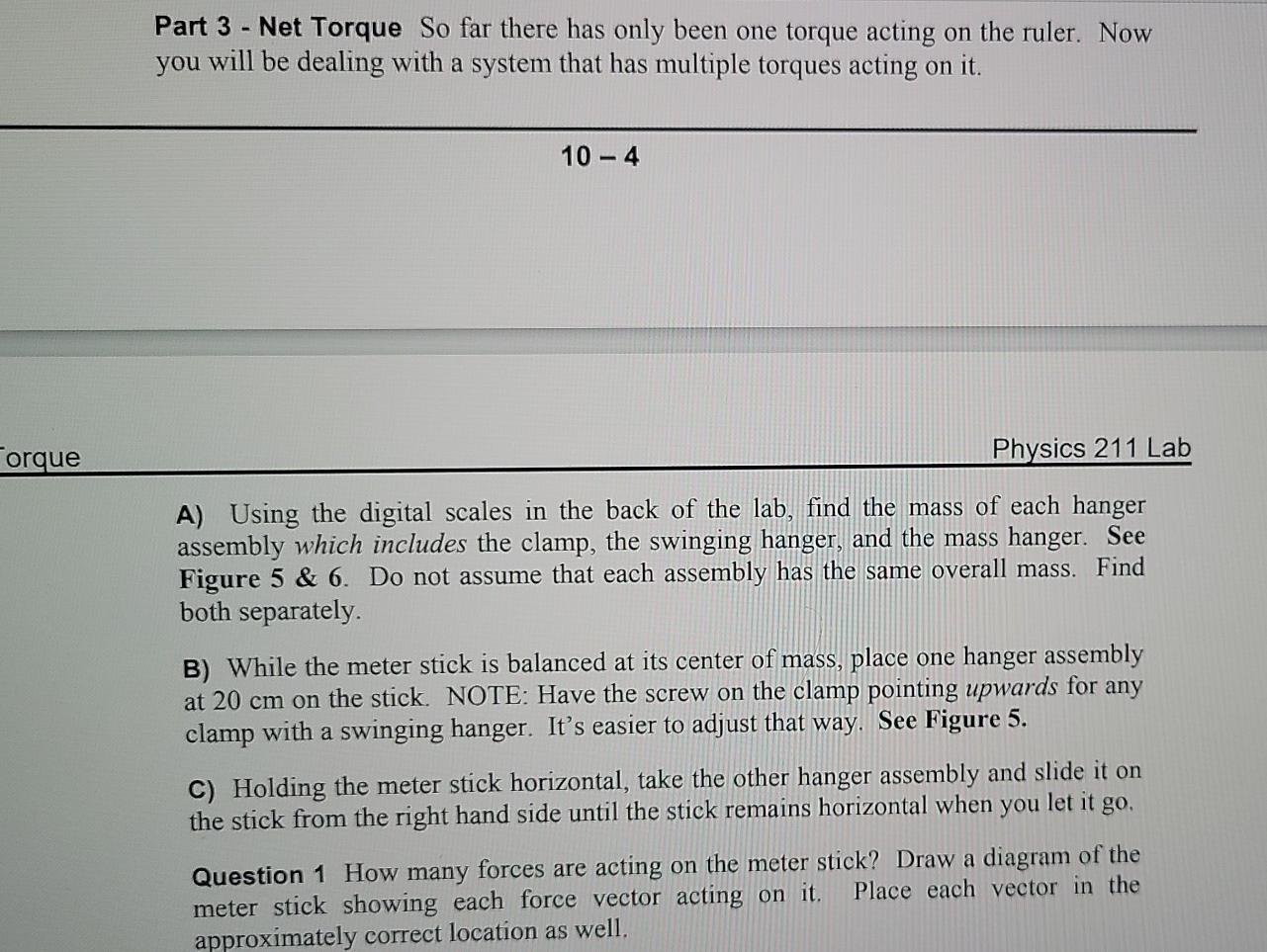 Have this physics lab with a few questions I need | Chegg.com