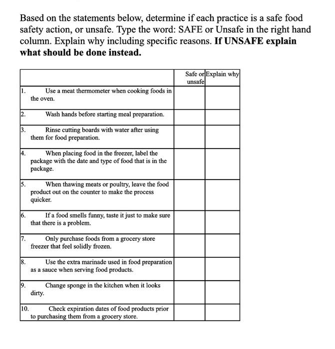 Practice #SafetyFirst When checking food temperatures: - Insert a