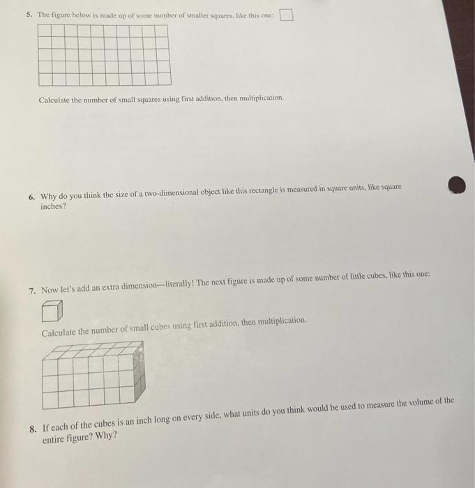 Solved 5. The figure below is made up of some number of | Chegg.com