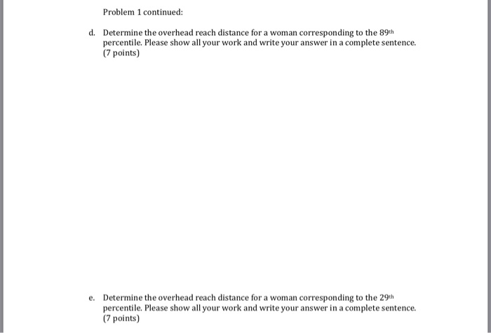 Solved Part II: Please show all your work and write your | Chegg.com