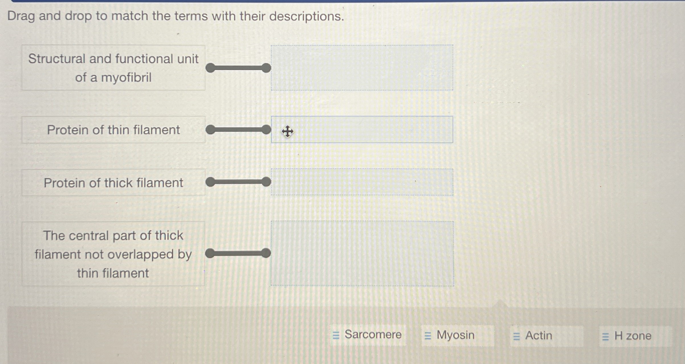 Solved Drag and drop to match the terms with their | Chegg.com