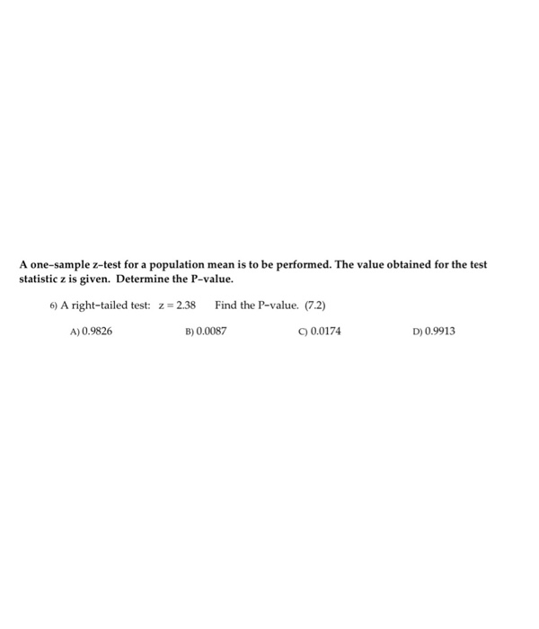Solved A one-sample z-test for a population mean is to be | Chegg.com