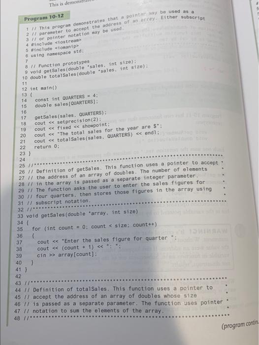 Solved Modify the program 10−12 on page 678 as follows: 1. | Chegg.com
